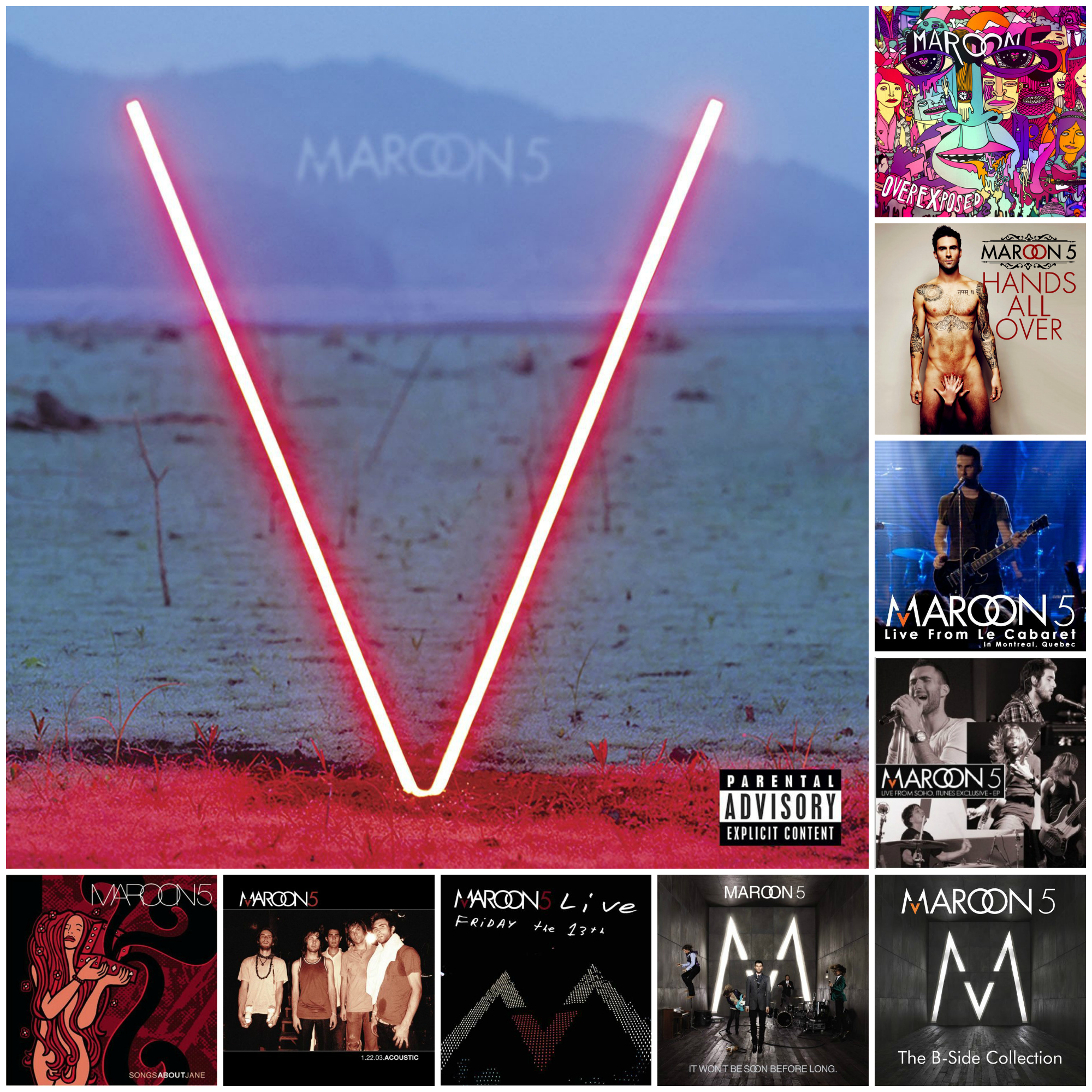 Capas CD Maroon 5