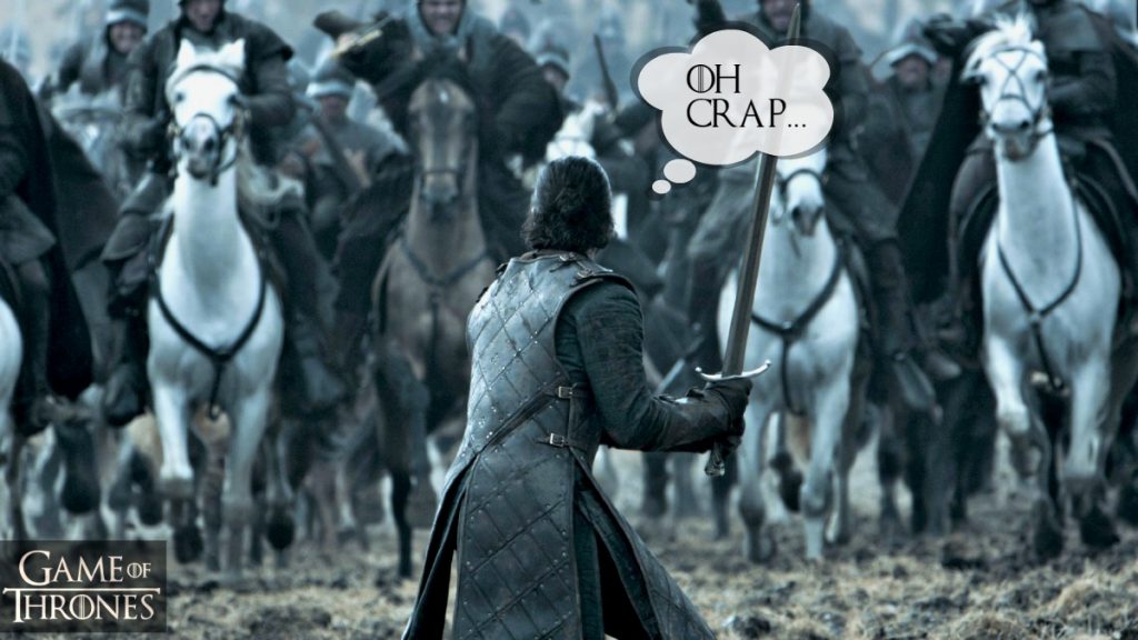 Game of Thrones - Jon Snow oh craap