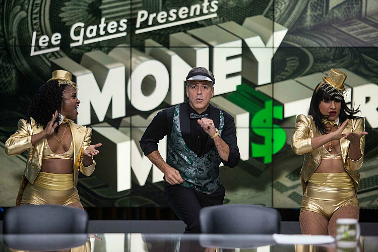 George Clooney dancing Money Monster