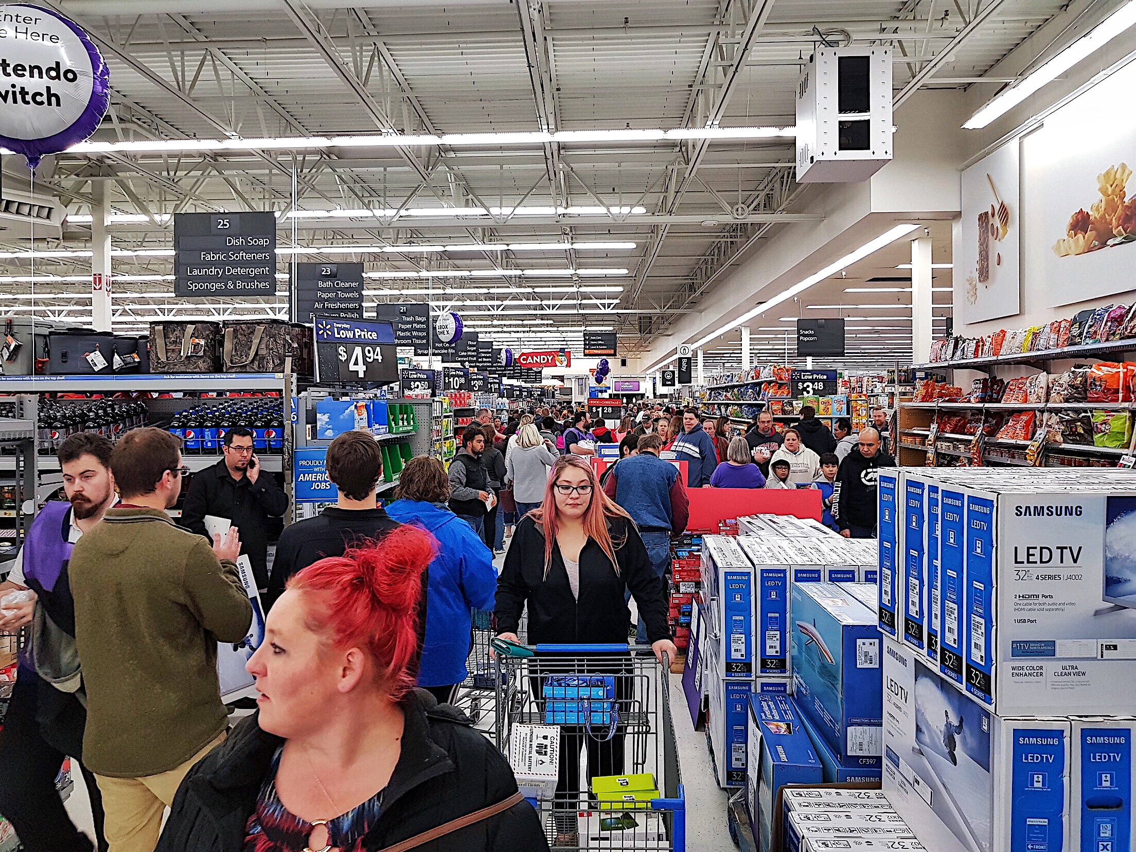 Walmart Black Friday 2017 - Wausau, Wisconsin