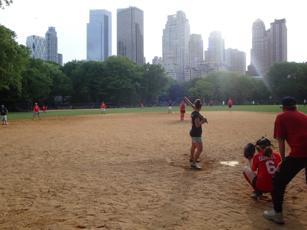 Central Park no verão